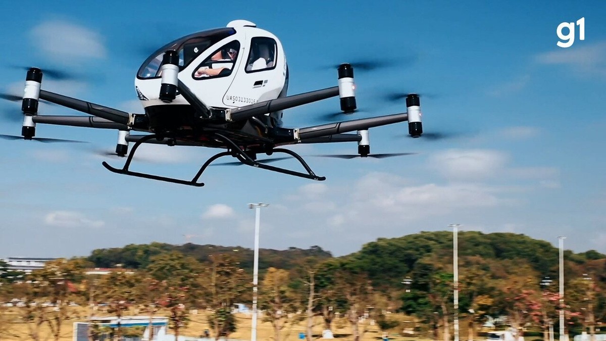 'Carro voador' chinês aguarda liberação para fazer testes no Brasil; conheça o projeto